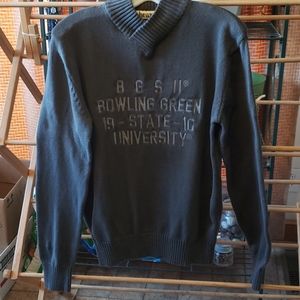 Bowling Green Knit Sweater BGSU LS sz S